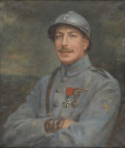 (Portrait d'un sous-lieutenant français du 245e Régiment d'Artillerie, 1914-1918)