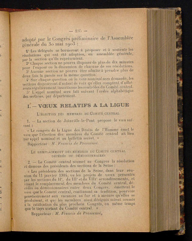 Mars 1904 - Bulletin officiel de la Ligue des Droits de l'Homme