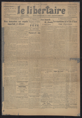 1928 - Le Libertaire