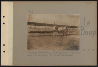 Le Bourget. Champ d'aviation. Nouvel avion Caudron avec deux moteurs et deux mitrailleuses