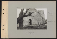 Méry. L'église