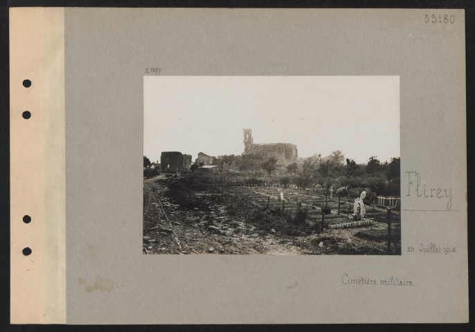 Flirey. Cimetière militaire