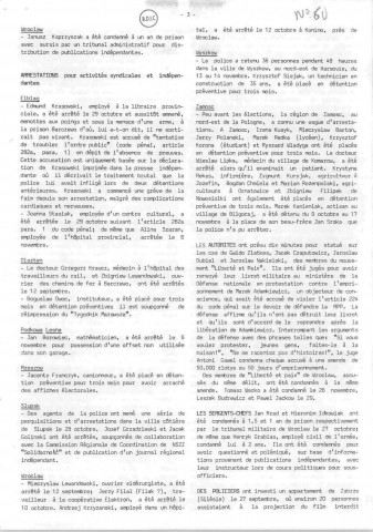 News Solidarnosc (1986 : n°60-81)