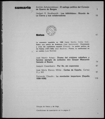 Cuadernos de Ruedo Ibérico (1971 : n° 28-33)