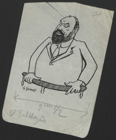 (Fonds Sennep. Dessins de presse. Portraits)