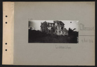 Ollencourt. Le château : la façade