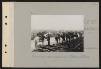 Coivrel (entre Tricot et). Près du camp de prisonniers allemands : chasseurs d'Afrique