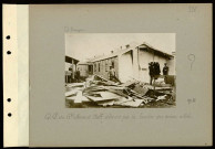 [S.l.]. Quartier général du général allemand Staff détruit par les bombes des avions alliés