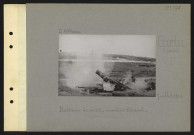 Curlu (près). Batterie de 200 ; mortier tirant