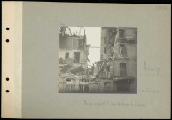 Nancy. Maison 61 rue du Faubourg Saint-Jean bombardée le 4 janvier