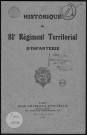 Historique du 81ème régiment territorial d'infanterie