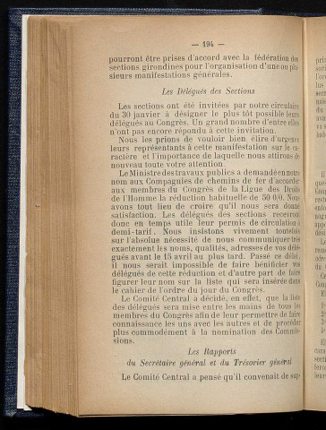 Mars 1907 - Bulletin officiel de la Ligue des Droits de l'Homme