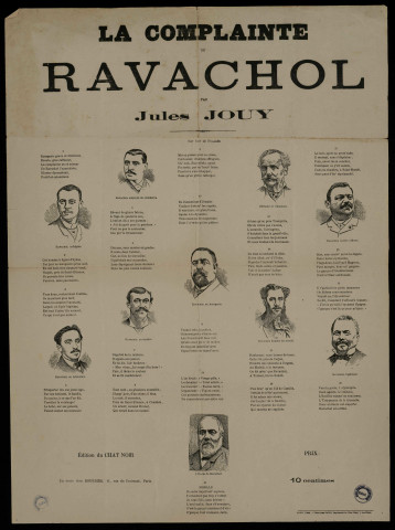 La complainte de Ravachol par Jules Jouy