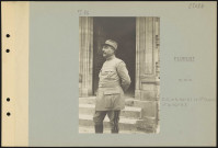 Florent. Quartier général de la 262e brigade d'infanterie. Le général Duport commandant la 262e brigade d'infanterie