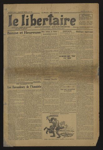 1925 - Le Libertaire