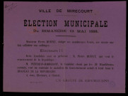 Élection Municipale : Monsieur Pierre Buffet Ose encore une fois solliciter vos suffrages
