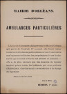 Ambulances particulières