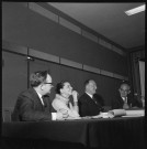 Conférences d'Henri Alleg, Wilfred Burchett, Madeleine Riffaud et Etienne Fajon. Colloque à la Sorbonne : « Science et racisme »