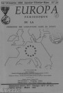 Europa (1988; n°24-26)  Sous-Titre : Périodique de la Fédération des Combattants Alliés de l'Europe