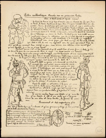 Le mouchoir : n° 12, Sous-Titre : Organe du péril (Ah! Rions)