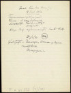 Compte-rendus de réunions du Comité et du Bureau et commission de contrôle. 1923