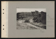 Le Plémont. Ruines