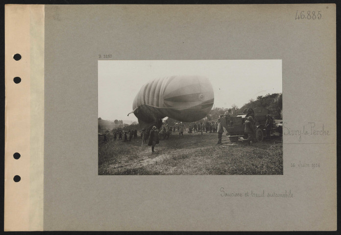 Sivry-la-Perche. Saucisse et treuil automobile