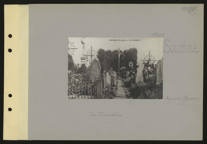 Souchez. Le cimetière