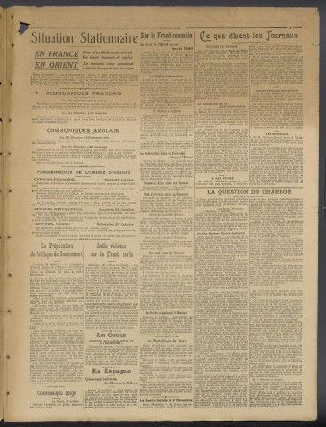 Novembre 1916 - La petite Gironde