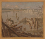 Impression de Noyon, (Oise), 1917