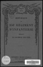 Historique du 356ème régiment d'infanterie