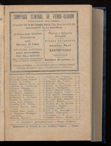 Juillet 1918 - Bulletin des Droits de l'Homme
