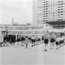 Manifestation pour la libération du peuple Angolais. 2