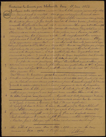 La vie d'un bon français : lettres du soldat Daniel Enault rassemblées par l'instituteur Albert Leblond. 11 août 1913 au 11 juin 1924.
