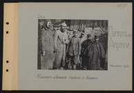 Clermont-en-Argonne. Prisonniers allemands capturés à Vauquois