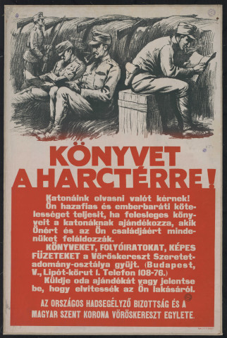 Könyvet a harctérre !