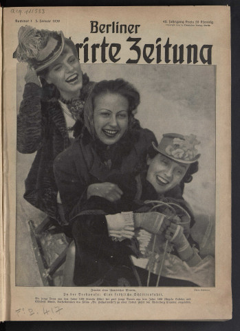 Année 1939 - Berliner illustrirte Zeitung