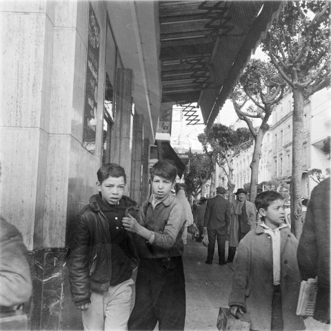 Alger. Petits cireurs de rue. 1