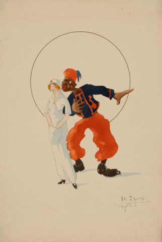 (L'infirmière et le zouave) 1915