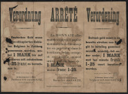 Deutsches Geld muss...amp; genommen werden = La monnaie allemande...amp; doit être acceptée = Duitsch geld moet...amp; genomen worden