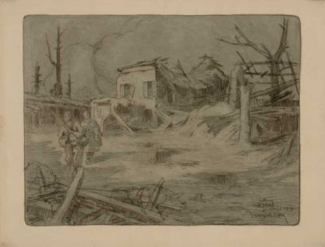 Sillery, nuit claire, octobre 1917