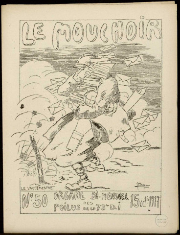 Le mouchoir : n° 50, Sous-Titre : Organe du péril (Ah! Rions)