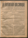 Août 1924 - La Fédération balkanique