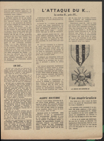 Les "Durs" comme roc. Journal du 48e régiment d'infanterie en campagne. Siège social : P. C. R. I.