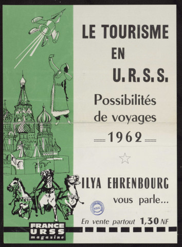 Le tourisme en URSS possibilités de voyages 1962