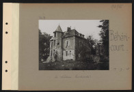 Béhéricourt. Le château bombardée