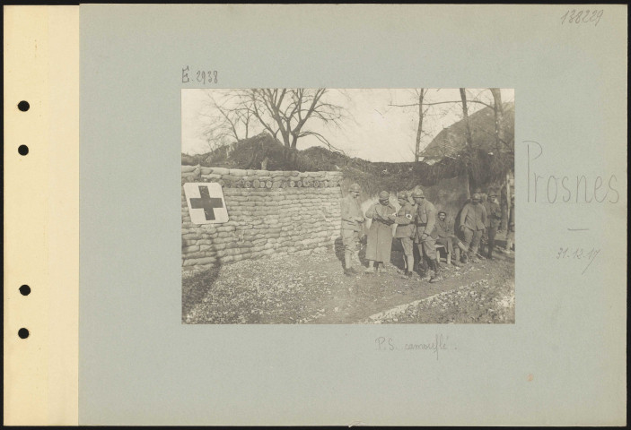 Prosnes. PS camouflé