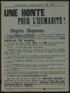 Elections législatives du 26 avril 1914 : près de 1200000 femmes en France s'exténuent en fournissant à domicile des journées de travail de quinze heures et plus pour des salaires de famine