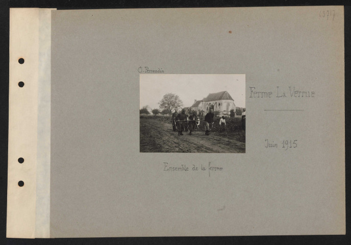 Ferme La Verrue. Ensemble de la ferme