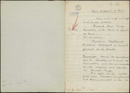 Témoignage de M. Joseph Caillaux, Sénateur, Président du Conseil général de la Sarthe, comparant devant la Cour d'appel de Paris le 6 octobre 1928